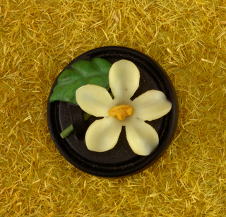 "Old Fashioned Garden" Button