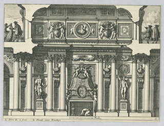 Print, Design for Mantle Piece, from "Cheminées et Lambris"