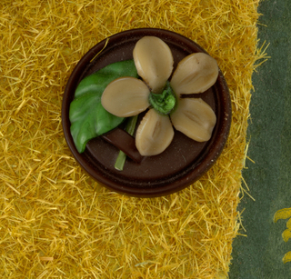 "Old Fashioned Garden" Button