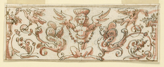 Drawing, Design for a Frieze
