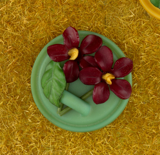 Old Fashioned Garden Button