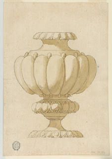 Drawing, Design for a Vase