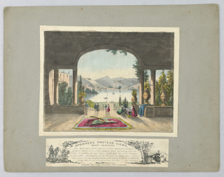 Print, Optical Toy: "Mount Vesuvius" (Spooner's Protean Views)
