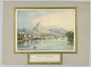 Print, Optical Toy: "Mount Vesuvius"