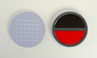 Rubber Stamp Pad And Cover