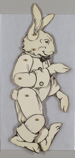 Jointed Storybook Animal, Br'er Rabbit