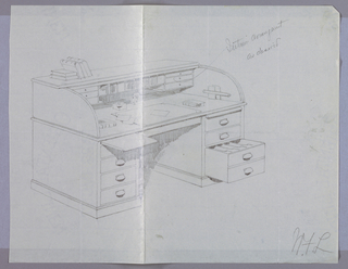 Drawing, Design for Desk