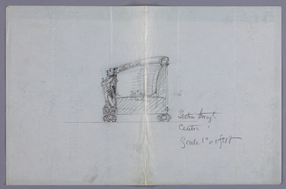 Drawing, Design for Showwood Sofa