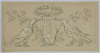 Drawing, Project for the Decoration of an Oblong Panel