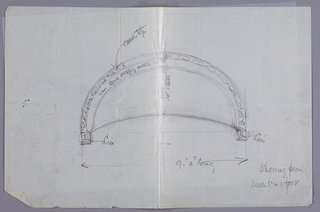 Drawing, Design for Showwood Sofa