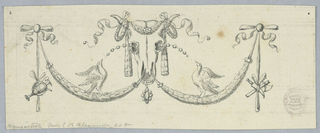 Drawing, Design for a Frieze