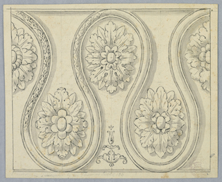 Drawing, Design for an Ornament