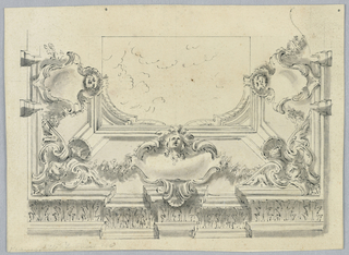 Drawing, Design for a Ceiling