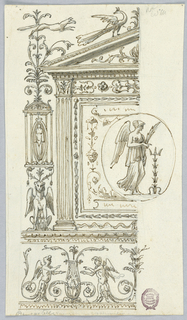 Drawing, Project for a Wall Decoration