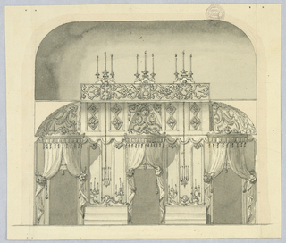 Drawing, Project for the Interior of a Room