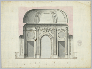 Drawing, Cross Section of a Chamber