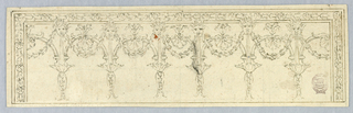 Drawing, Design for a Frieze