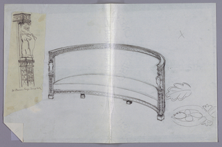 Drawing, Design for Showwood Sofa
