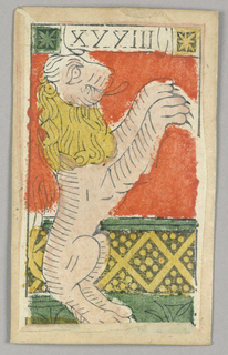 Playing Card, Minchiate (Tarot) Playing Card