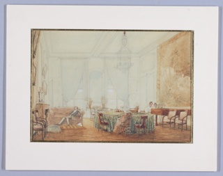 Drawing, Interior