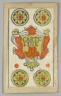 Playing Card, Minchiate (Tarot) Playing Card