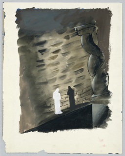 Drawing, Study for The Complete Poems and Stories of Edgar Allan Poe