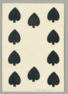 Playing Card (England)