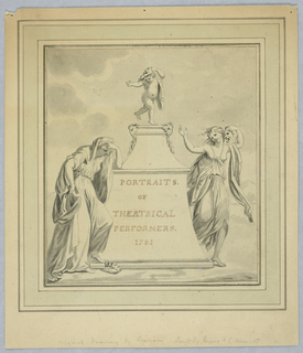 Drawing, Portraits of Theatrical Performers