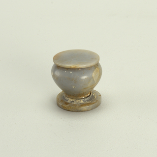Kohl Pot And Lid (Egypt)