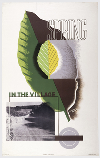 Poster, Spring in the Village