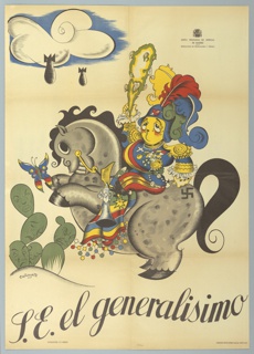 Poster, S.E. el generalisimo (S.E. the supreme commander)