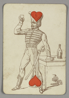 Playing Card, Two of Hearts