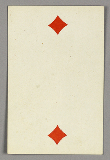 Playing Card, Two of Diamonds from Set of "Jeu Imperial–Second Empire–Napoleon III" Playing Cards