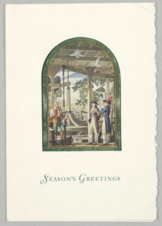 Greeting Card, Season's Greetings (Bank of Manhattan Mural)