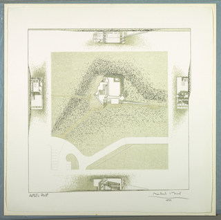 Print, The Atheneum, New Harmony, IN