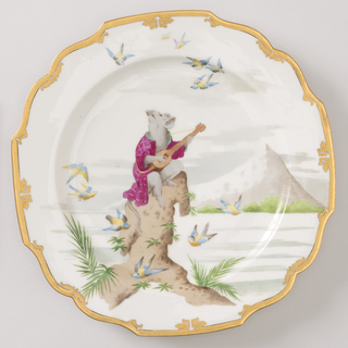 Plate, from the "The Secret Village of Mice" Set Plate