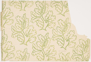 Drawing, Textile Design: Oak Tree