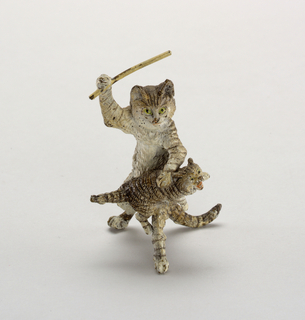 Cat and kitten Figure