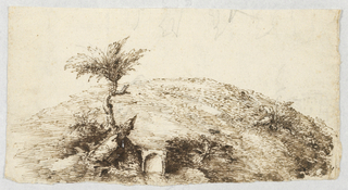 Drawing, A Hilltop