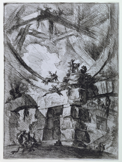 Print, Carceri, No. 9