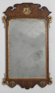 Mirror With Candle Brackets (England)