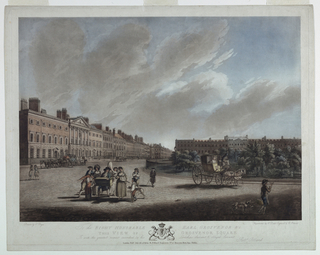 Print, View of Grosvenor Square
