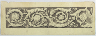Drawing, Design for a Frieze