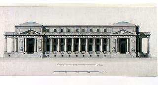 Drawing, Public Building