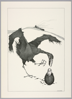 Print, Plate 19, VIII, Très Admirable Bestiaire Fantastique (Very Admirable Fantastic Bestiary)