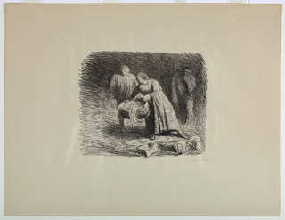 Print, Three Figures