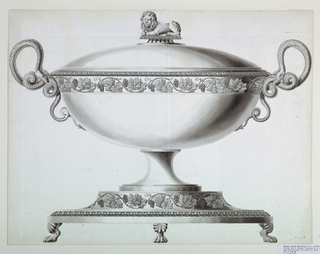 Drawing, Design for a Tureen