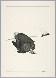 Print, Plate I, Très Admirable Bestiaire Fantastique (Very Admirable Fantastic Bestiary)