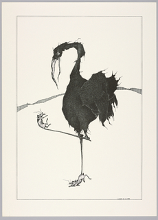 Print, Plate 24, XI, Très Admirable Bestiaire Fantastique (Very Admirable Fantastic Bestiary)