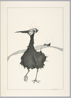 Print, Plate 15, XI, Très Admirable Bestiaire Fantastique (Very Admirable Fantastic Bestiary)